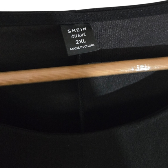 SHEIN Black Curve Dress Size 2xl - Picture 5 of 5